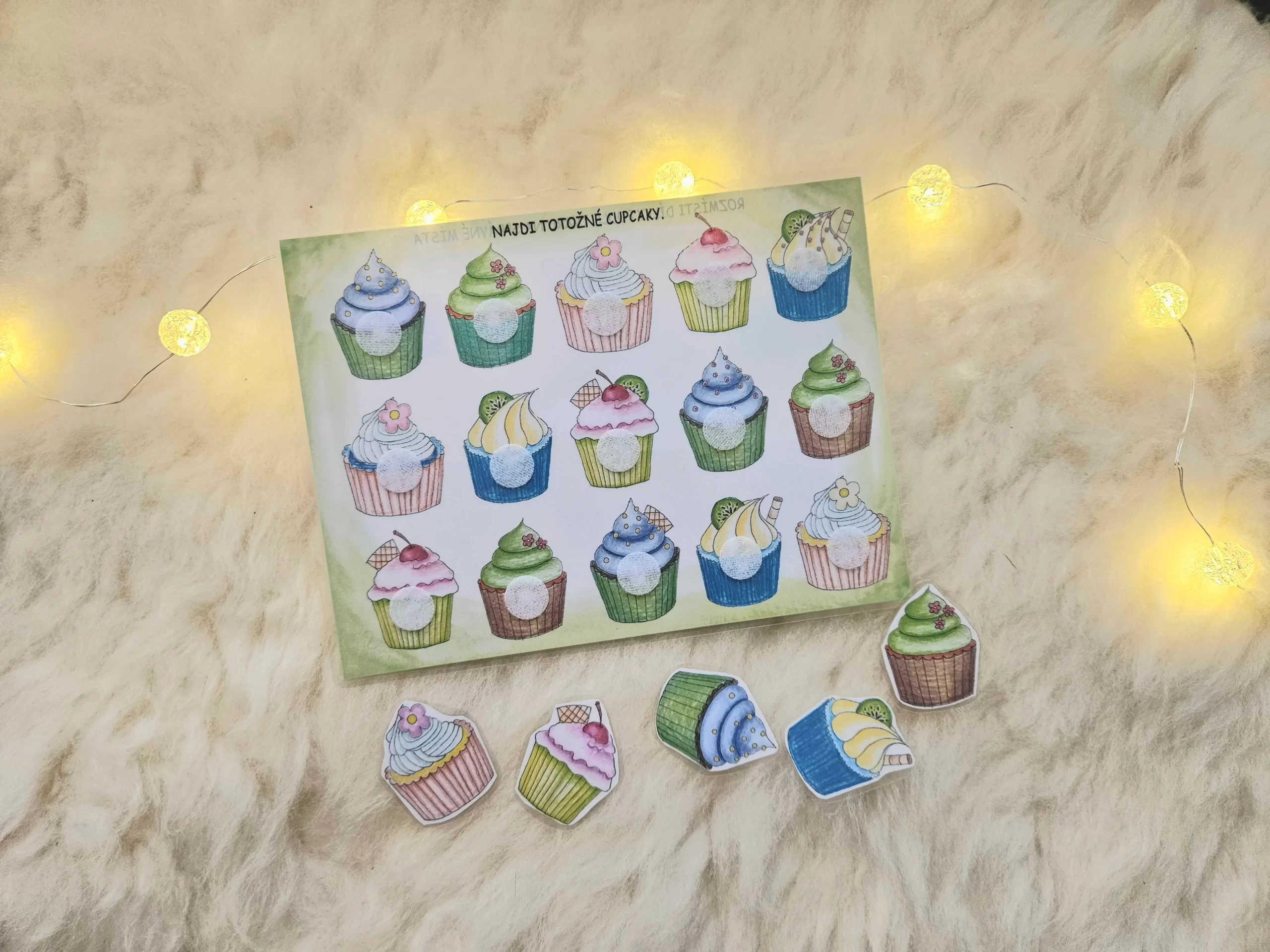 NAJDI ROZDÍL - DORTÍK